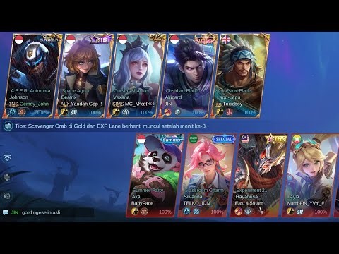 Free Mabar Ranked ℹ️Bantai dark System Mlbb season 40