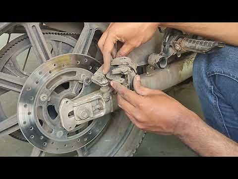 how to change revolt electric bike brake pads at home.