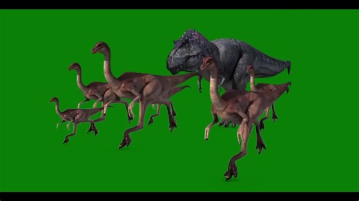 Mesmerizing Dinosaur Green Screen Effects