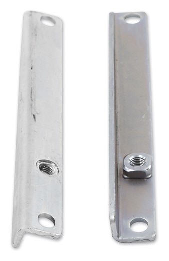 V-Twin Mfg. Zinc Windshield Mounting Brackets For Harley FLH 1949-1984