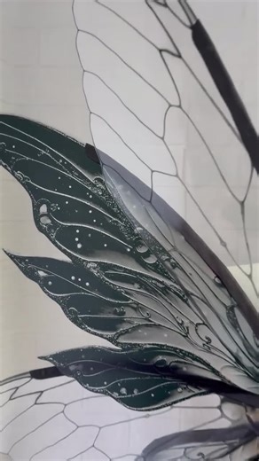 Dark Forest Fairy Wings – Large Black Cosplay Wings for LARP, Fantasy Costume or Halloween - Etsy