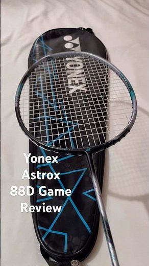 Yonex Astrox 88D Game Review #badminton #badmintonlovers #sports #racquets