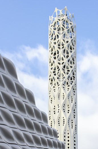 Tower of Light | Flue tower and facade in Manchester City Centre — tonkin liu