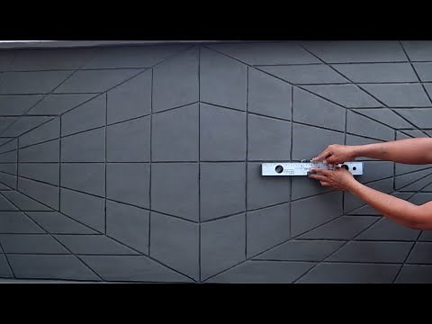 Amazing 3D Mural Building Projects And Skills - Ideas To Build 3D Murals From Cement On House Walls
