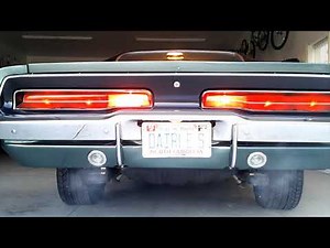 1969 Dodge Charger Cold Startup and Idle Sound