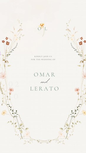 Custom Digital Wedding Invitations for South Africa