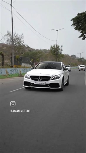 There’s no substitute for the roar of a V8 Biturbo.This C63 AMG S is pure legend. #AMG#C63S#V8Power"