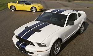 Tested: 2007 Ford Mustang Shelby GT500 vs. 2006 Chevy Corvette
