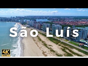Sao Luis, Brazil 🇧🇷 in 4K Video by Drone ULTRA HD - Flying over São Luís, Brazil, Brazil