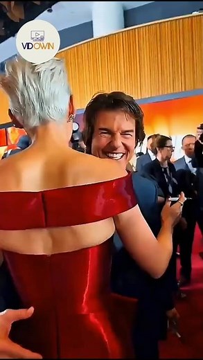 Tom Cruise & Pom Klementieff’s Sweet Reunion