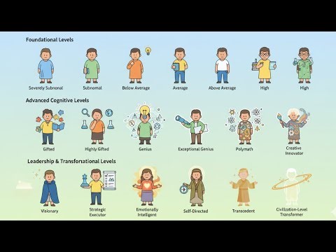 All Levels of Intelligence Explained - Which One Are You?