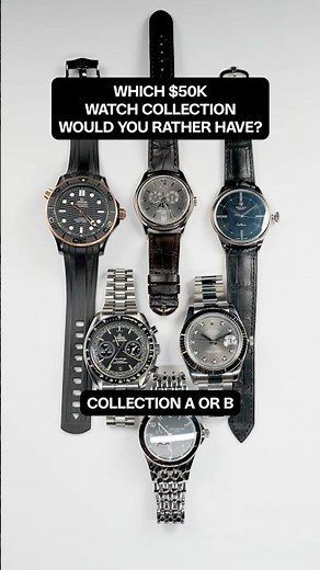 $50K Watch Collection: Which One Would You Choose? l SwissWatchExpo