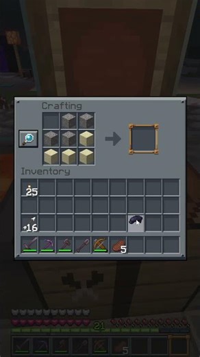 Minecraft Guide: How to craft Black Concrete Powder #shorts #minecraft #shortvideo #tutorial #memes