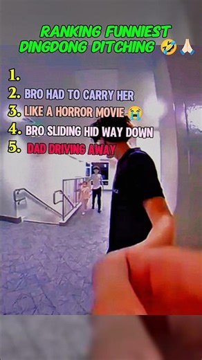 Funniest DingDong Ditching 🤣🙏🏻 #trynottolaugh #funny #dingdong