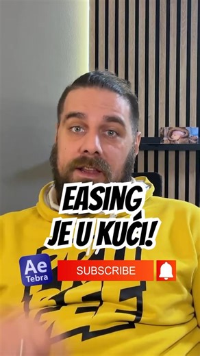 Easing Tehnike | Sve što treba da znaš u novom After Effects tutorialu #aftereffects #tutorial