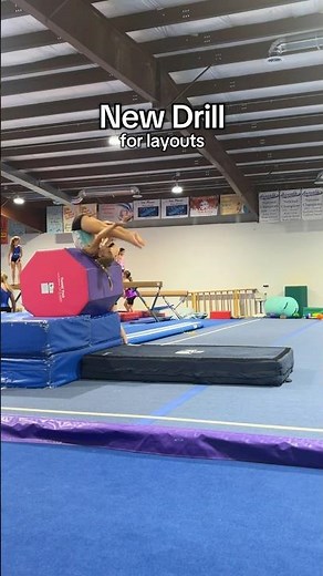 Gymnastics Layout Drill