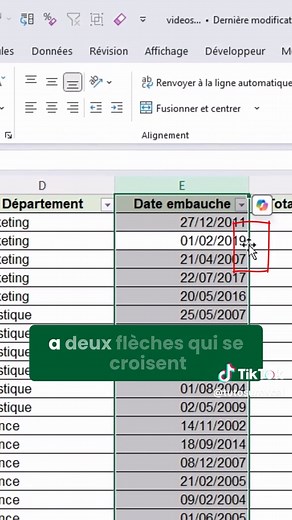 Tu savais que tu peux déplacer une colonne dans Excel en quelques secondes, sans couper-coller ? 😎 Beaucoup de gens ne connaissent pas cette astuce… alors qu’elle fait gagner un temps fou. D’abord, tu sélectionnes ta colonne avec Ctrl Espace. Ensuite, tu maintiens la touche Maj enfoncée, tu te places sur le bord de la colonne jusqu’à voir les deux flèches qui se croisent, puis tu cliques et tu fais glisser. Et là, tu déplaces ta colonne exactement où tu veux 💻 Simple, rapide, propre. Si tu veu