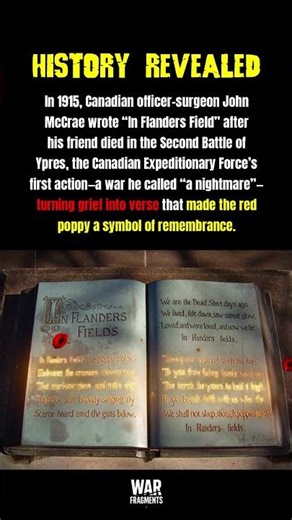 John McCrae: The Poem Born at Ypres That Made the Red Poppy Eternal