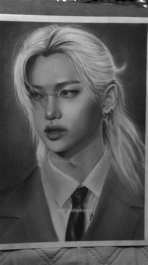 ​¿Es un dibujo o una foto? ✍️ Felix de Stray Kids