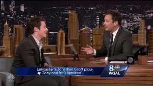 Lancaster County native Jonathan Groff gets Tony Award nomination for role in "Hamilton"