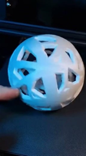 This 3D Print Looks Impossible… Until You Spin It #3dprinting