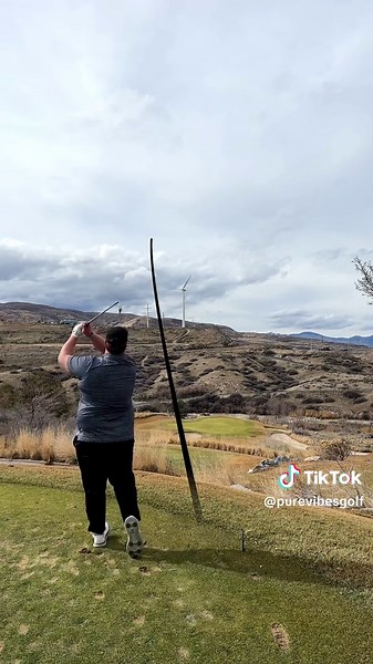 Shot tracer Tuesday pt-2 Par 3 at Thanksgiving point! What is your favorite par 3 in Utah? #golf #golftiktok #purevibes