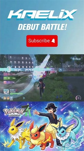 Eeveelution Squad is OP! #PokemonBattle #Eeveelutions #Jolteon #Vaporeon #Flareon #pokemonteam