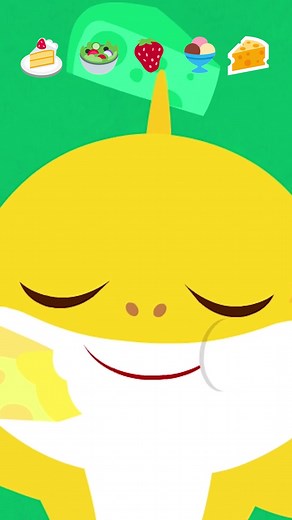 Baby Shark Emoji Mukbang Eating Food for Kids Fun Video