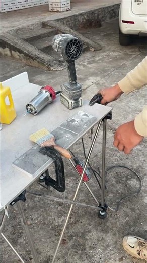 Professional Stone Slab Joining: One Cut with a Router Across Two Tiles