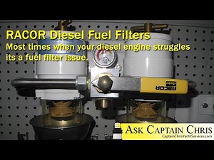 Diesel fuel filters are easy to maintain PREVIEW