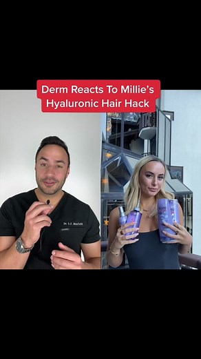 The Elvive Hydra [Hyaluronic] Wonder Water by @L’Oréal Paris has garnered HUGE attention in the UK. And it makes sense, just look at @M I L L I E ⚡️ ‘s hair! Hyaluronic acid is an amazing ingredient and a great haircare hack. This product transforms dehydrated hair in just 8 seconds by making hair look shiny, plumped, healthy, and full of bounce. #haircare #hairtok #haircarehacks #hyaluronicacid #lorealhyaluronic #ad