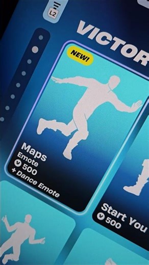 FORTNITE ITEM SHOP NEW EMOTE MAPS #fortnite #shorts #music #dance #ad