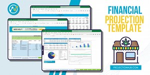 CBD / Cannabis Dispensary Financial Projection Template - Simple CBD / Cannabis Dispensary Financial Model