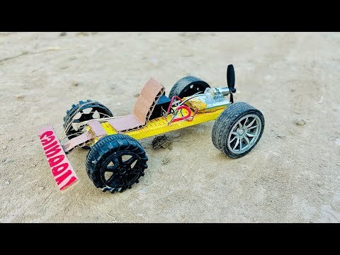I made mini high speed car 🔥