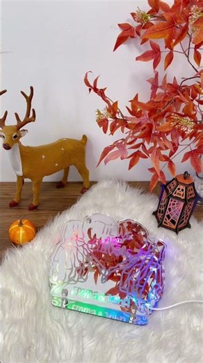 Unboxing our new night lamp 🕯️✨