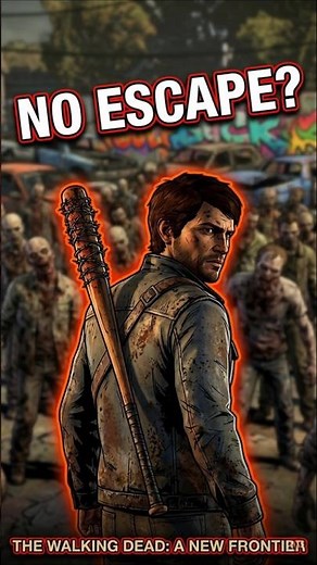 Zombie Horde Ambush! ⚠️ The Walking Dead: A New Frontier #shortvideo #shorts #short