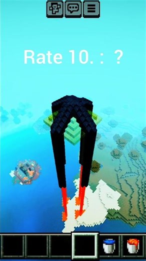 #🗼how to make😱Lava tower in Minecraft ☠️