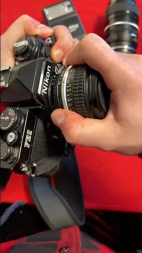 35mm Ritual: loading film into the Nikon FE2