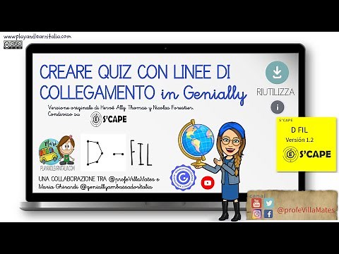 Genially #10 tutorial CREARE QUIZ CON COLLEGAMENTI
