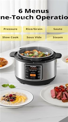 COMFEE’ 7-in-1 Small Electric Pressure Cooker, Slow Cooker, Steamer, Sauté - Should You Buy It? 🤯
