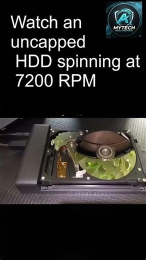 What 7200 RPM Actually Looks Like 💿