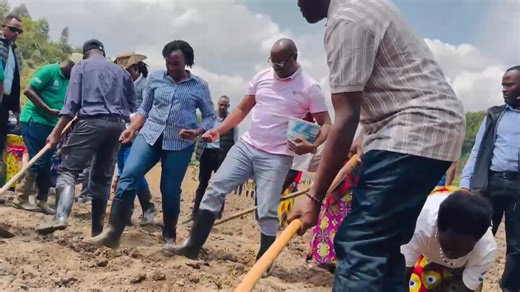 WATCH: Prime Minister Justin Nsengiyumva has launched the 2026 Agricultural Season A in Nyaruguru District as part of his two days field visit to Southern Province. The farming season launch included planting maize in Urwonjya marshland which covers 115 hectares in the Nyaruguru, with a commitment to almost double maize production from 5.2 tonnes to at least 10 tonnes per hectare. | The New Times Publications