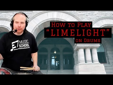 How to Play Rush Neil Peart "Limelight" on Drums
