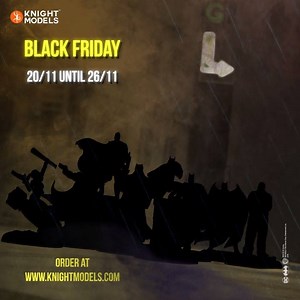 ¡Black Friday is coming! Take advantage to get your favorite Batman miniatures from November 20 to 26. In Knight Models, Black Friday lasts all week! | Knight Models