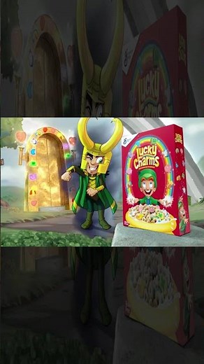 Marvel ‘Loki Charms’ cereal brand takeover of Lucky Charms (Shorts)