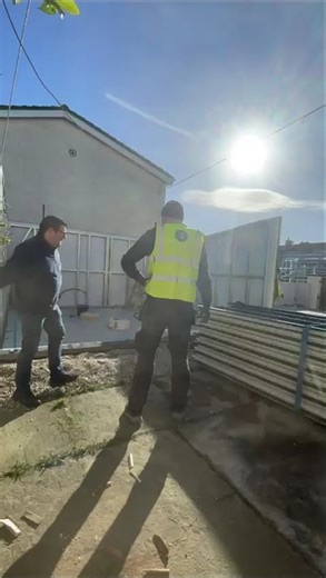 #steelframe #construction #cladding #shed