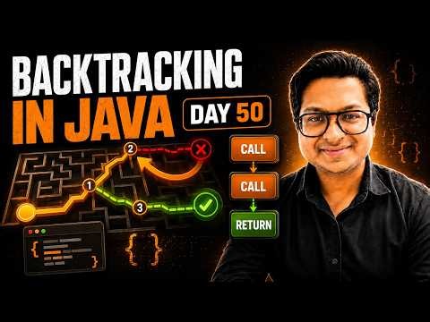 Introduction to Backtracking Using Recursion in Java | DSA Day 50