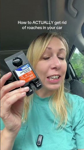 How to get rid of roaches in your car - use the TERRO no-mess gel bait stations