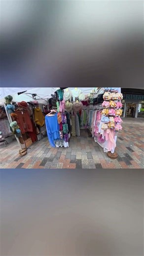 Discovering Hidden Gems at a Rainy Outdoor Market