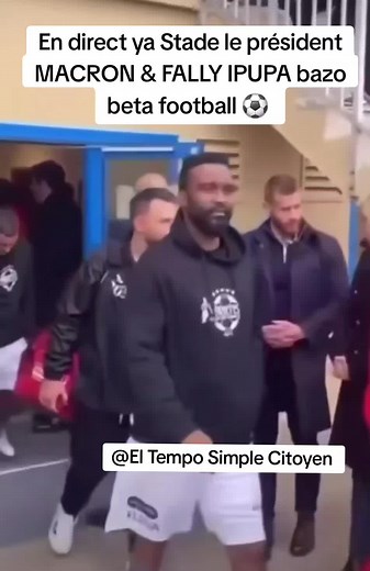 Football Bets with Macron and Fally Ipupa